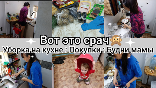 Вот это срач! Уборка на кухне. Покупки. Домашняя рутина.