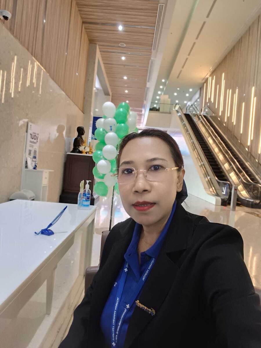 В Торговом центре Бангкока на презентации. 