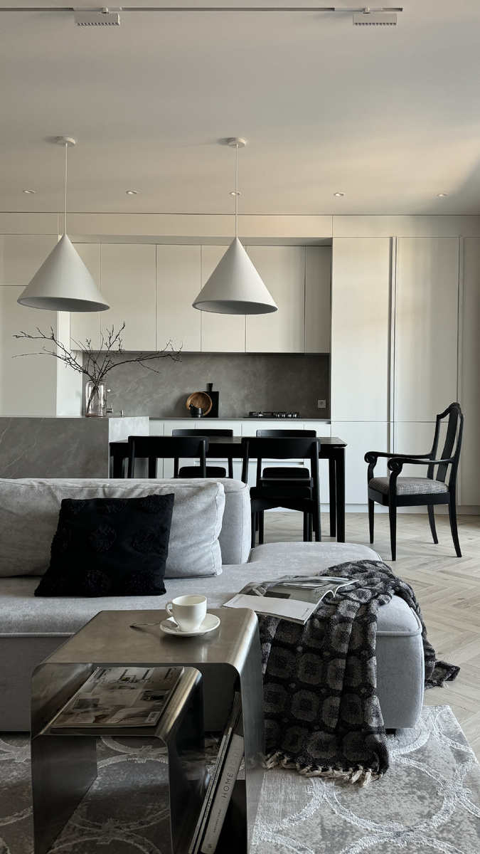 Реализованный интерьер двухкомнатной квартиры. 
г.Рязани, 2023г. 