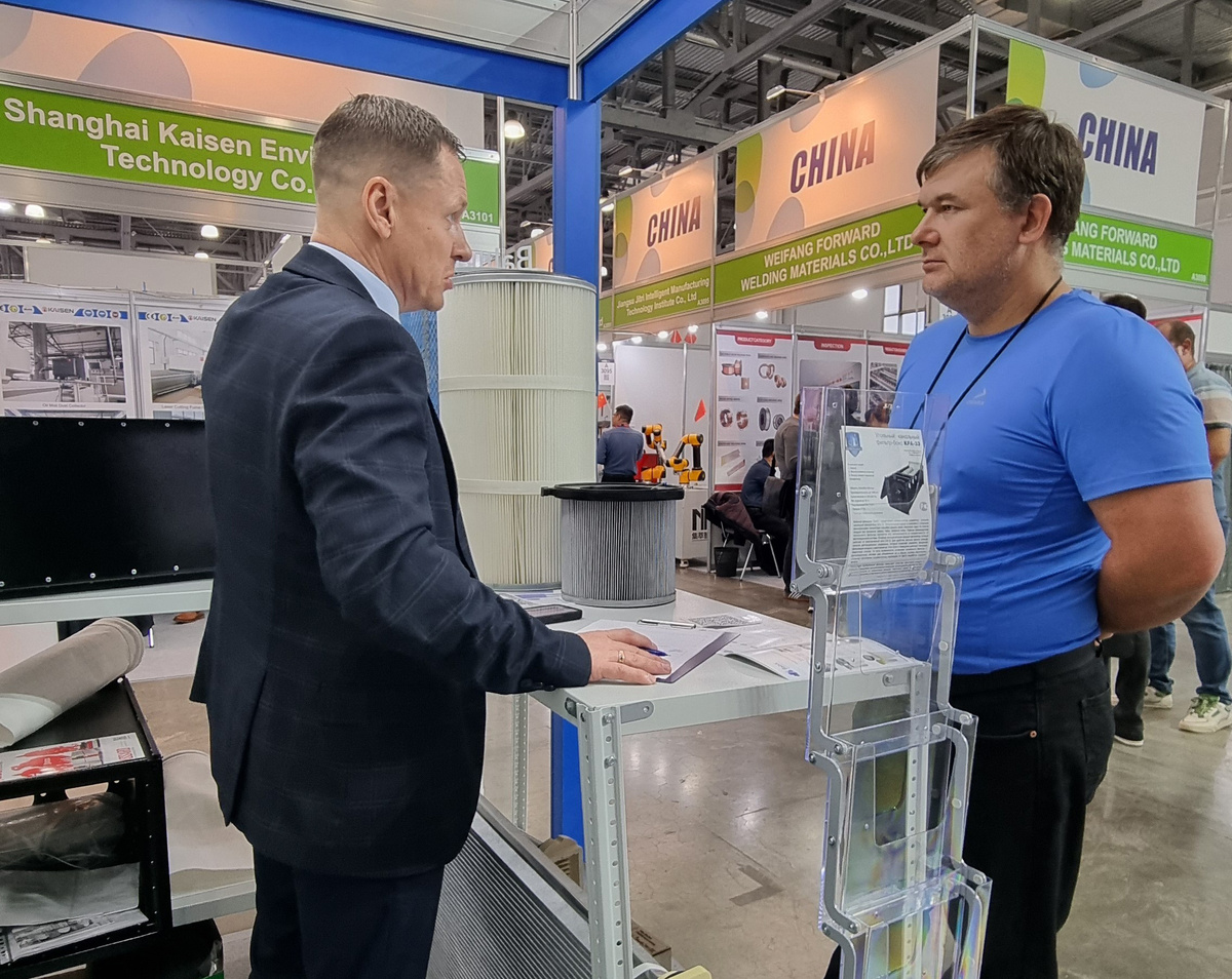 Стенд фабрики фильтров "BaltiK." Weldex2024