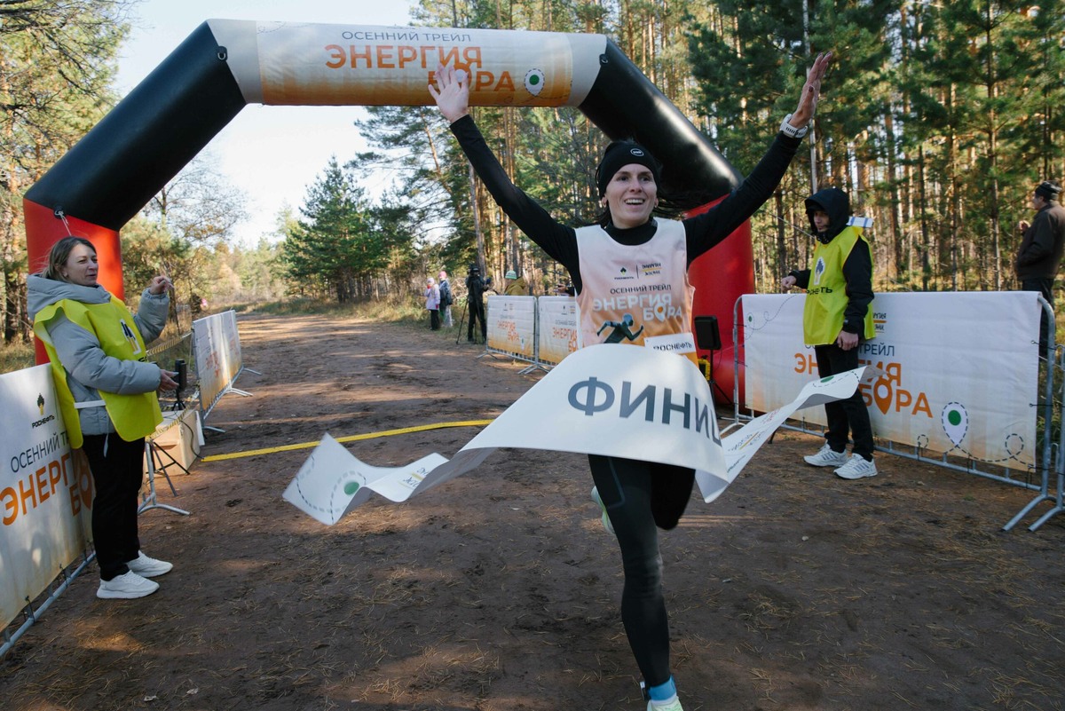    Нефтяники организовали трейловый забег в Бузулукском бору. Андрей Севостьянов