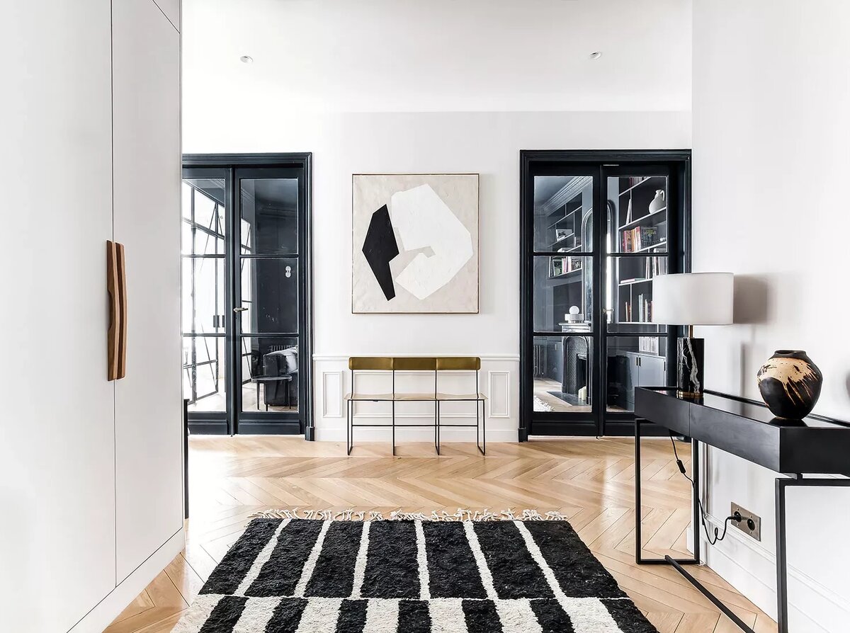 Квартира в Париже, автор проекта: дизайнер Caroline Andréoni (фото из материалов журнала ИНТЕРЬЕР+ДИЗАЙН)