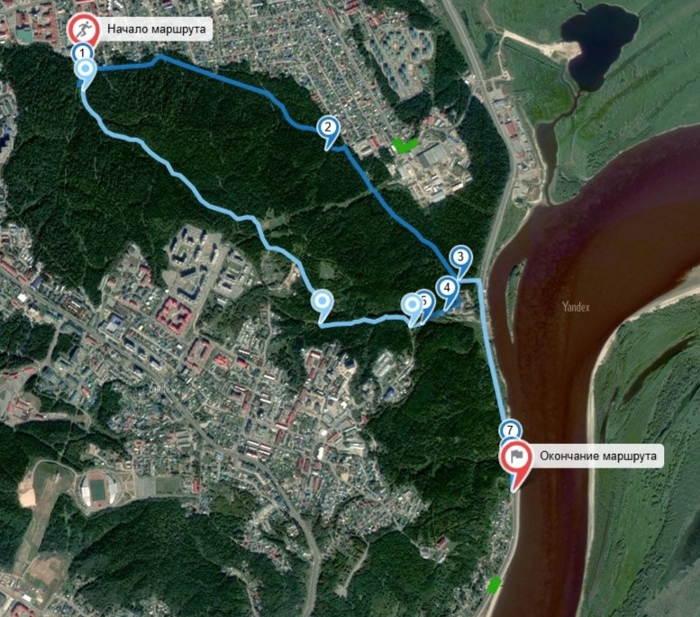 Ссылка на интерактивную карту маршрута в конце статьи.