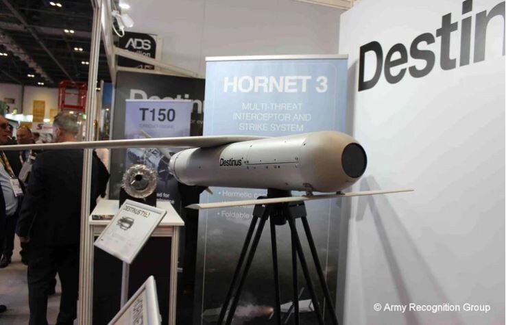 БПЛА Hornet на выставке DSEI 2025