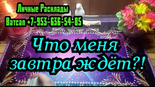 ЧТО МЕНЯ ЗАВТРА ЖДЁТ? К ЧЕМУ ГОТОВИТЬСЯ?#ТАРО#РАСКЛАД#ГАДАНИЕ#ОНЛАЙН