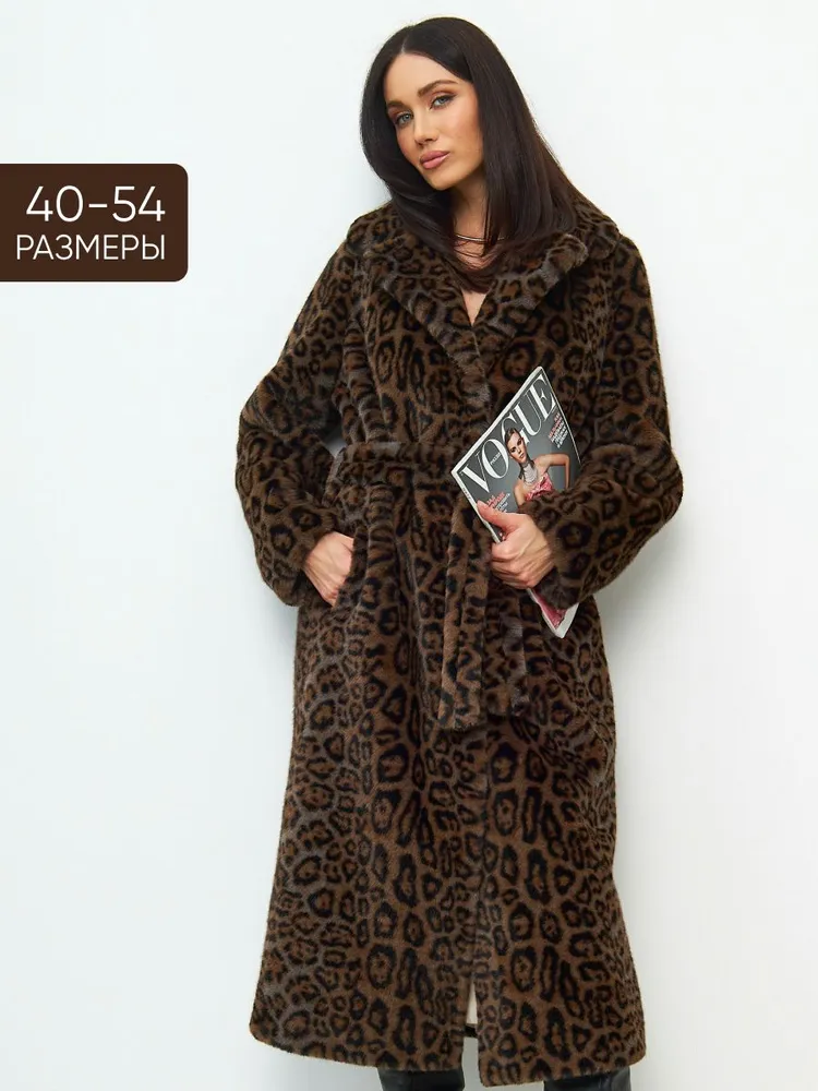 Фото шубы с Озон