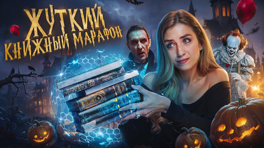 Жуткий книжный марафон 👀