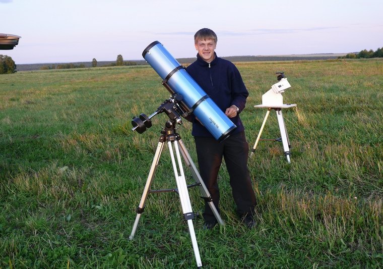 Мой первый телескоп