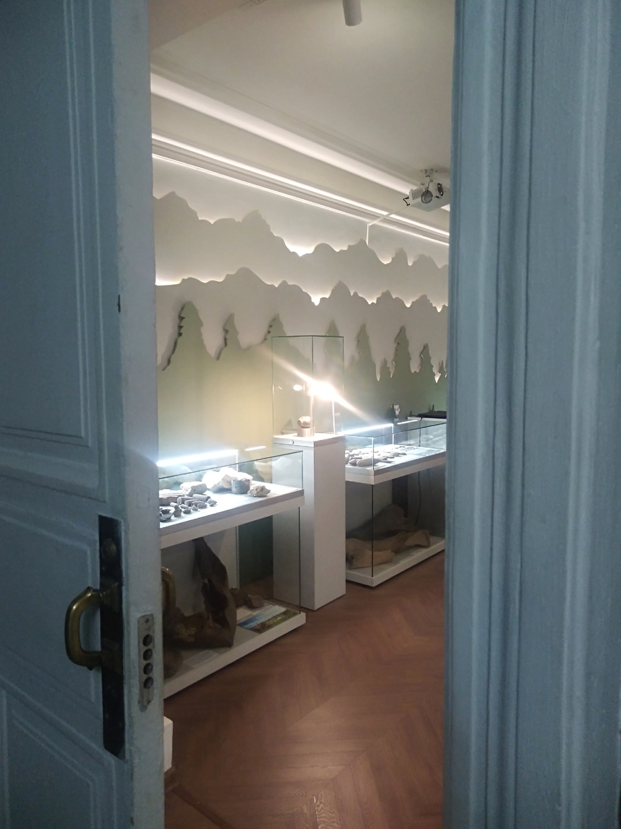 Первый этаж музея.