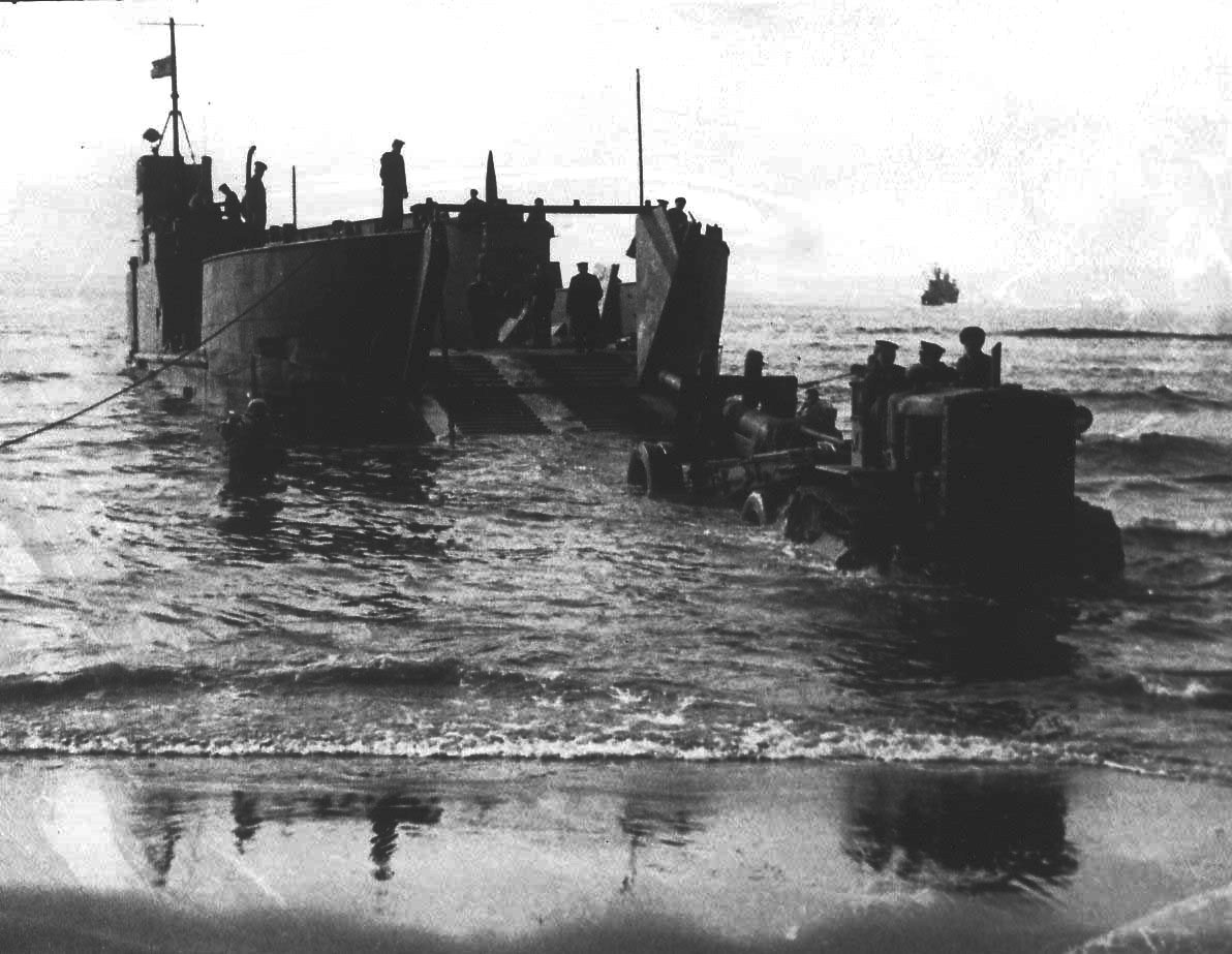 Курильский десант на о. Шумшу. Август 1945 г.