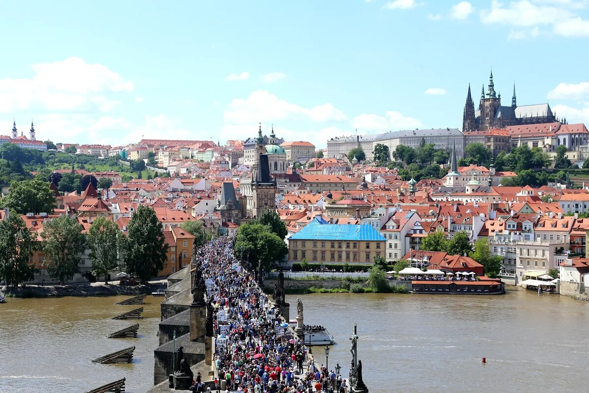     Столица Чехии Прага. © "Интерфакс". Андрей Щетинин