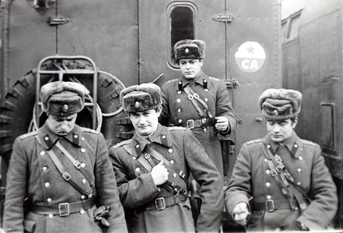 где-то на учениях...