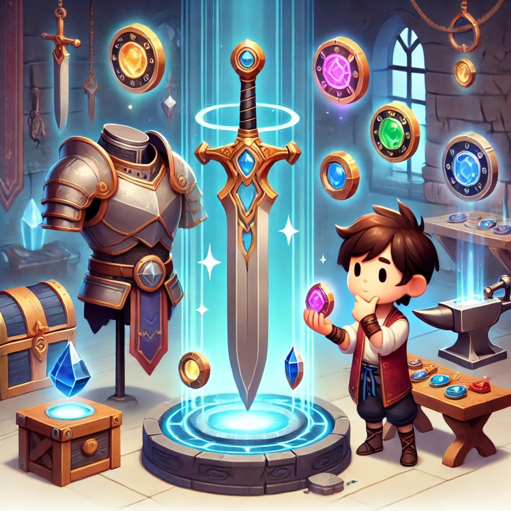 Слоты прокачки в Grand Tales of Adventure