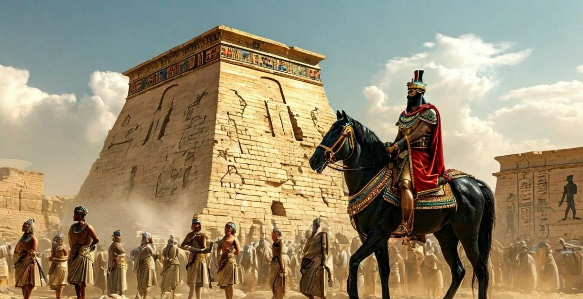 Приходит Александр, и его путь в Египет не был случайным.