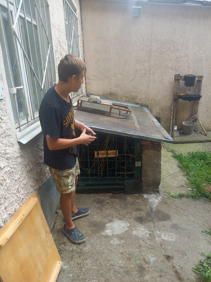 Музей внизу