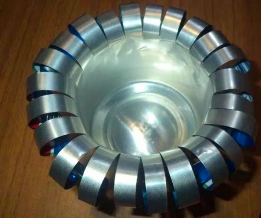 Печка из пивных банок. Сделать пепельницу своими руками. Сделать пепельницу своими руками. Сделать пепельницу своими руками. Пепельница из жестяной банки.