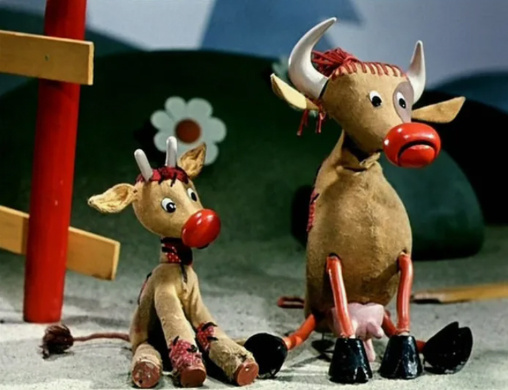 Мама! Он и тебя посчитал! Скрин мультфильма "Козленок, который умел считать до десяти".