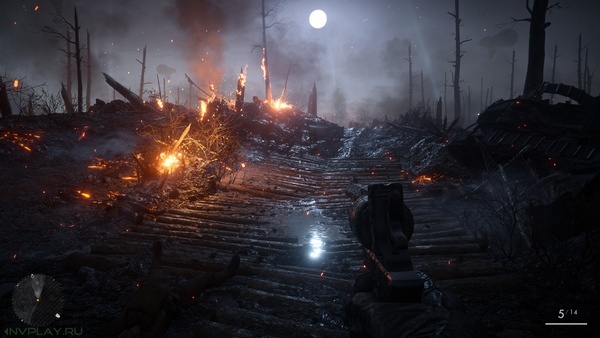 "Battlefield 1" - очень графонистый шутер