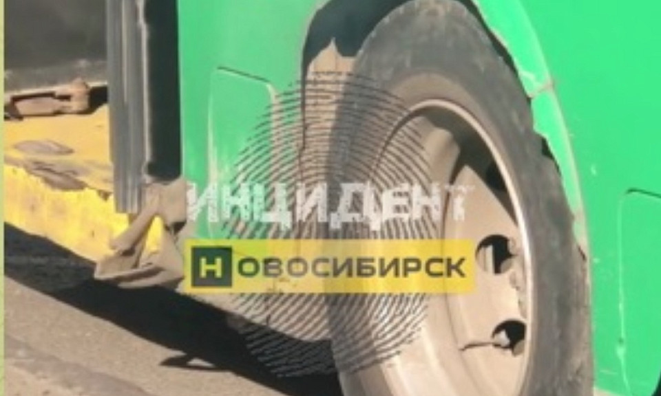 Фото: скриншот видео телеграм-канала "Инцидент Новосибирск"