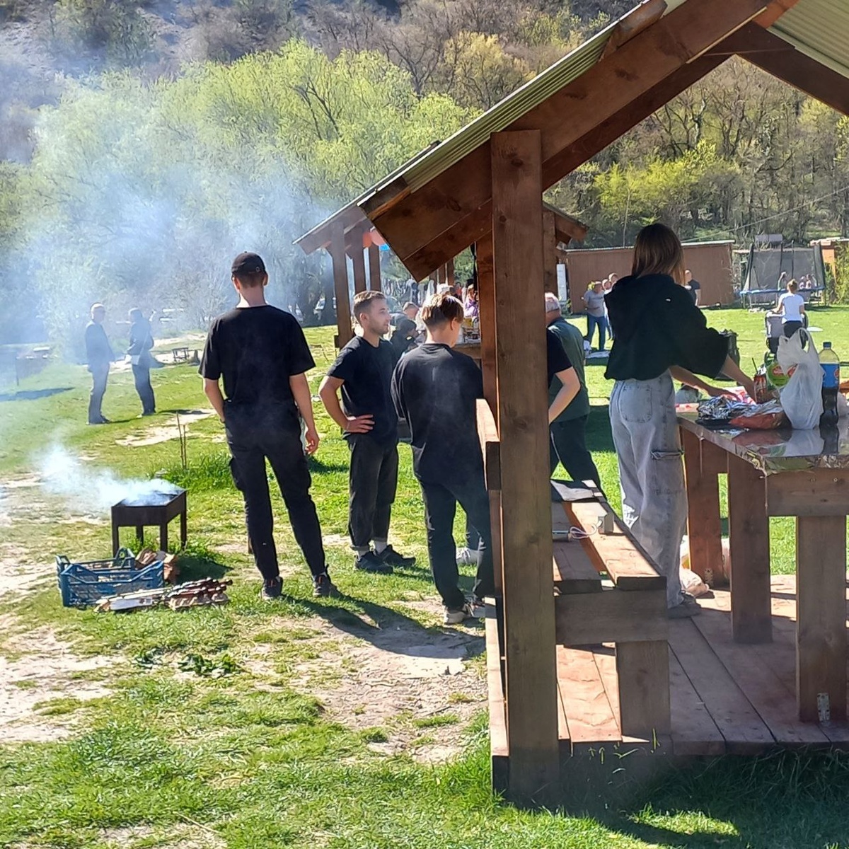 Крымчане отдыхают.  Весна 2024г.