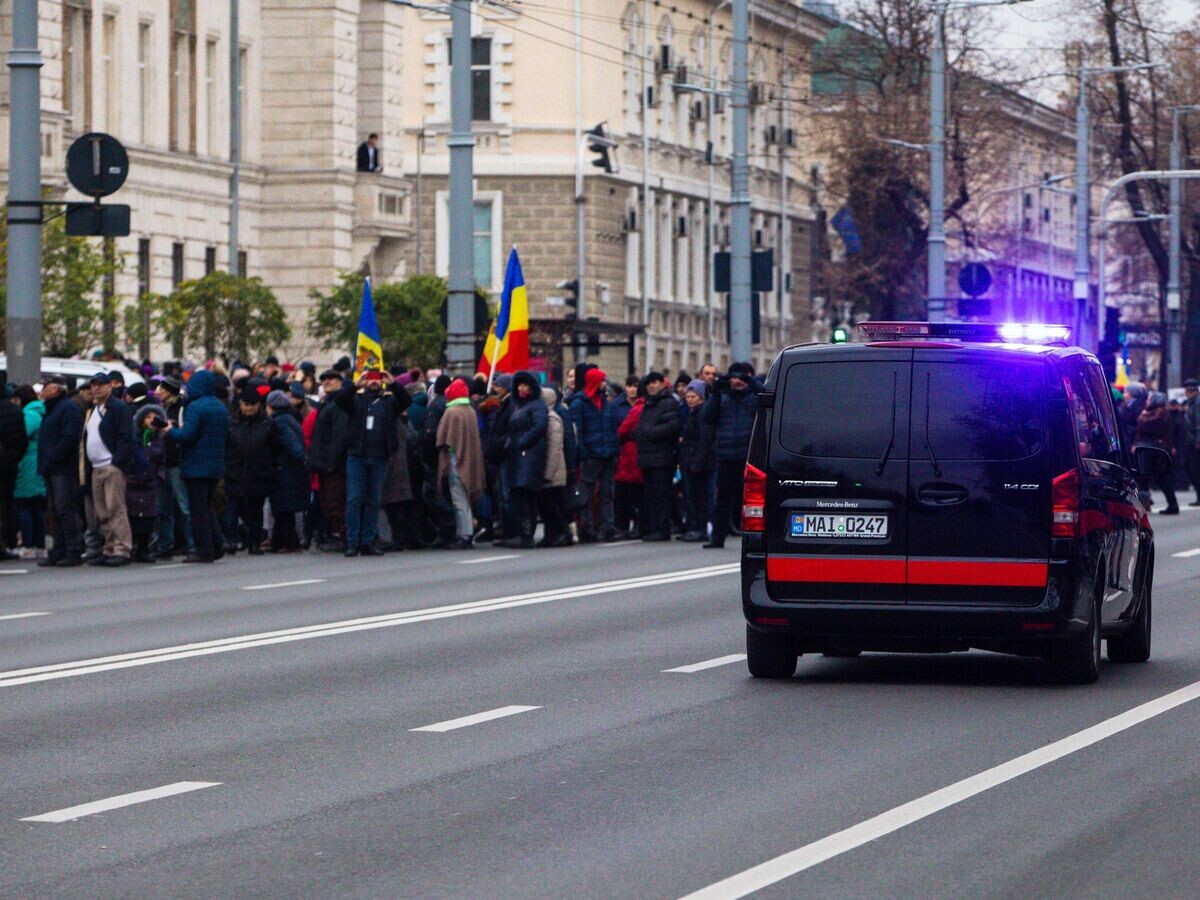 Акция протеста оппозиции в Кишиневе© Sputnik / Родион Прока