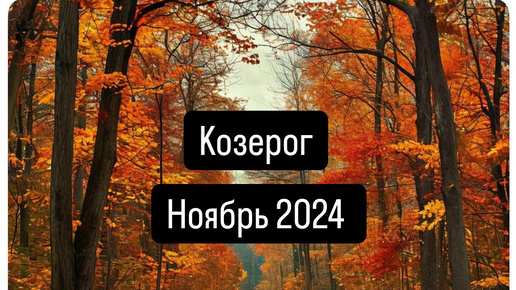 КОЗЕРОГ. Прогноз на Ноябрь 2024