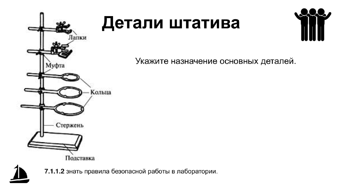 Детали штатива