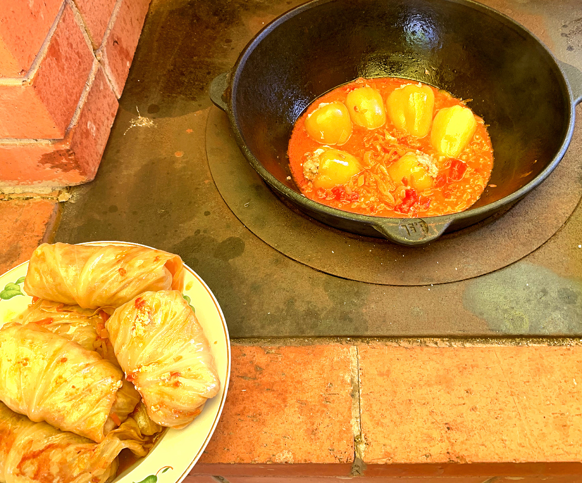 Голубцы и перцы