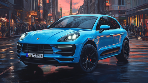 Porsche Macan: мне и на бензине хорошо!