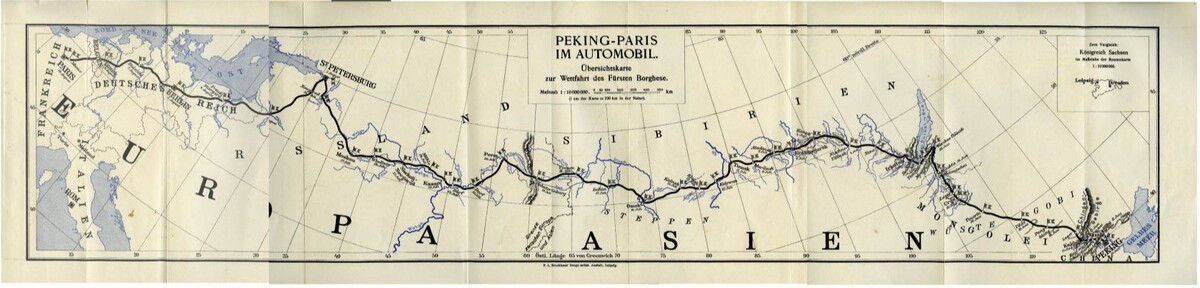 Карта пробега. Фото из открытых источников