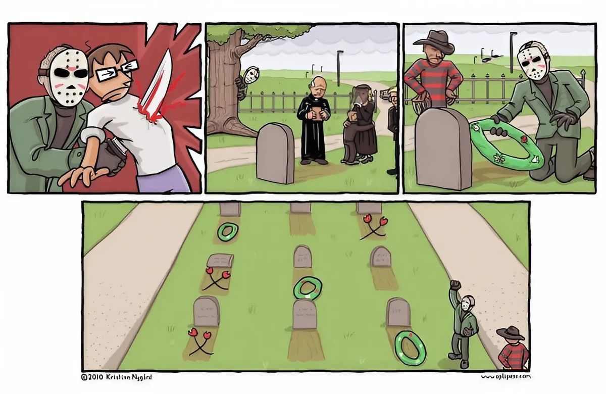 Автор: Кристиан Нюгард (Kristian Nygård), комиксы optipesscomic