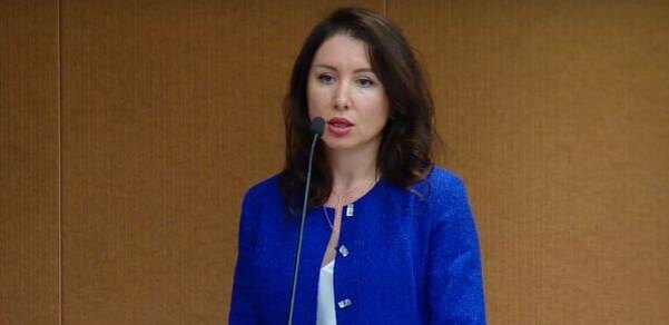 На фото: первый заместитель министра финансов Ирина Окладникова