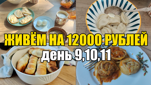 Живём на 12000 в месяц/Экономное меню на семью из 4 человек