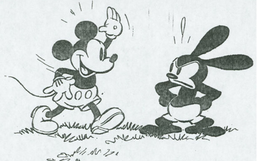  Кролик Освальд и мышонок Микки Маус – мультфильмы про последнего Disney выпускал почти 30 лет. Фото: Википедия