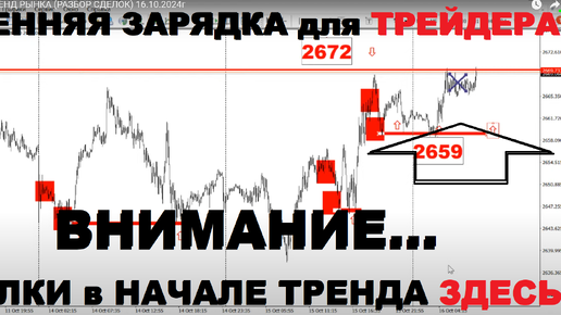 АКТУАЛЬНЫЙ ТРЕНД РЫНКА (РАЗБОР СДЕЛОК) 16.10.2024г