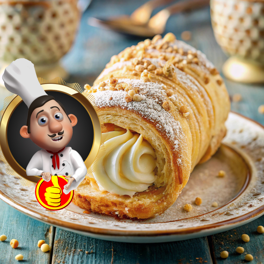 Всего три главных ингредиента и 15 минут! Трубочки из готового слоёного теста со сливочным кремом