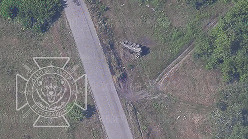    Расчёт FPV-группировки "Север" сжёг американский БТР "Страйкер". Видео: ТГ-канал "Рамзай"