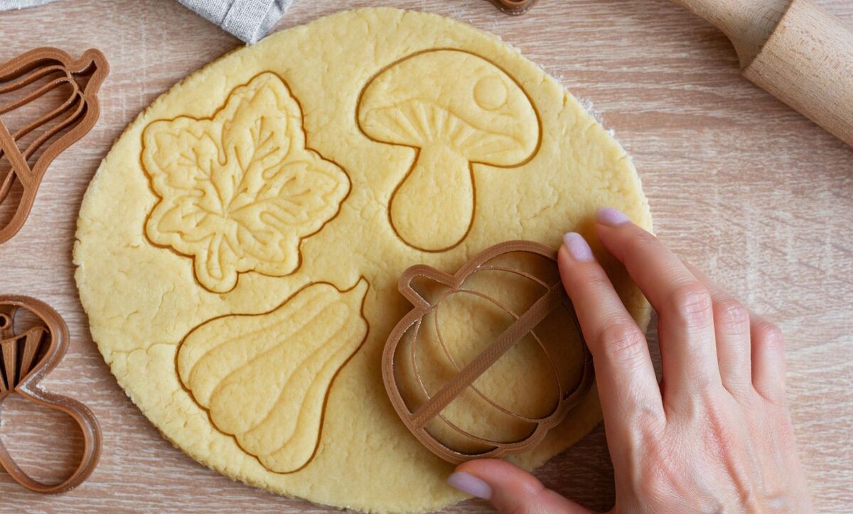 Тыквенное печенье