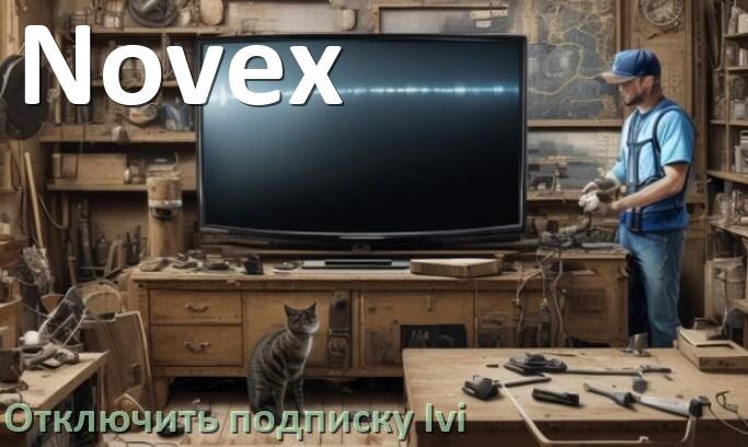 
Как на телевизоре Novex отключить подписку Иви и удалить карту через телефон