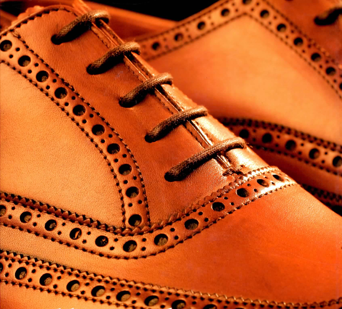 Фото 1  Перфорационный узор "Brogueings"