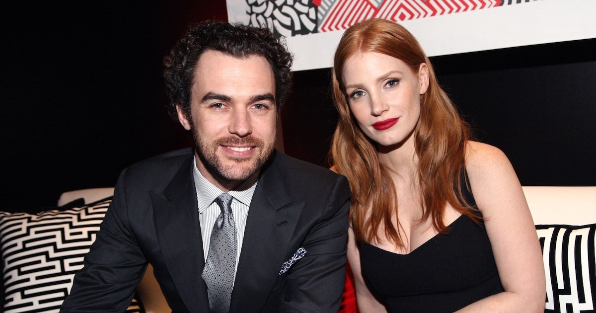 Джессика Честейн с мужем