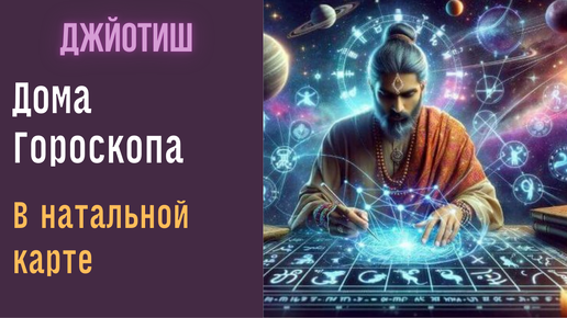 Как читать гороскоп Часть 1 | Дома в натальной карте | Астрология Джйотиш