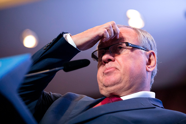 Глава ВТБ Андрей Костин. Фото: «БИЗНЕС Online»