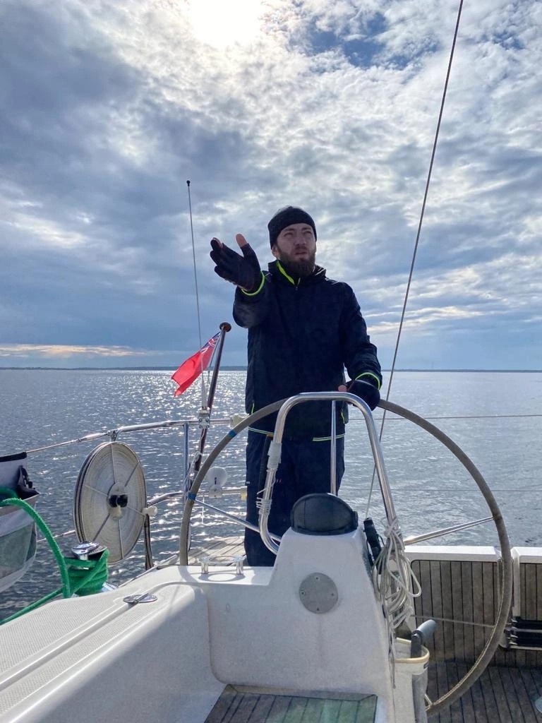 Константин Заводов. Белое море. Яхта «Барон Брамбеус»