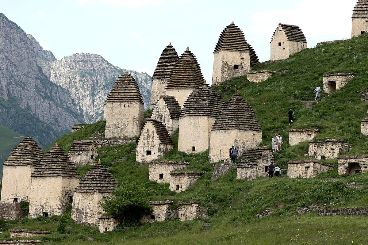 Даргавсский склеповый могильник/Фото: Сергей Мальгавко/ТАСС
