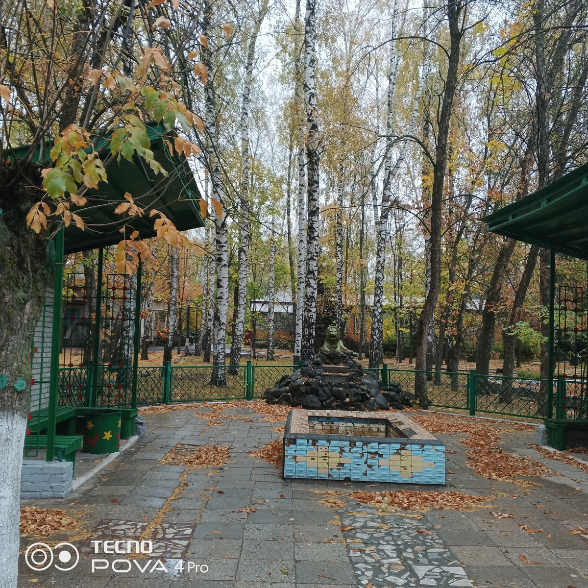 Тоже территория больницы