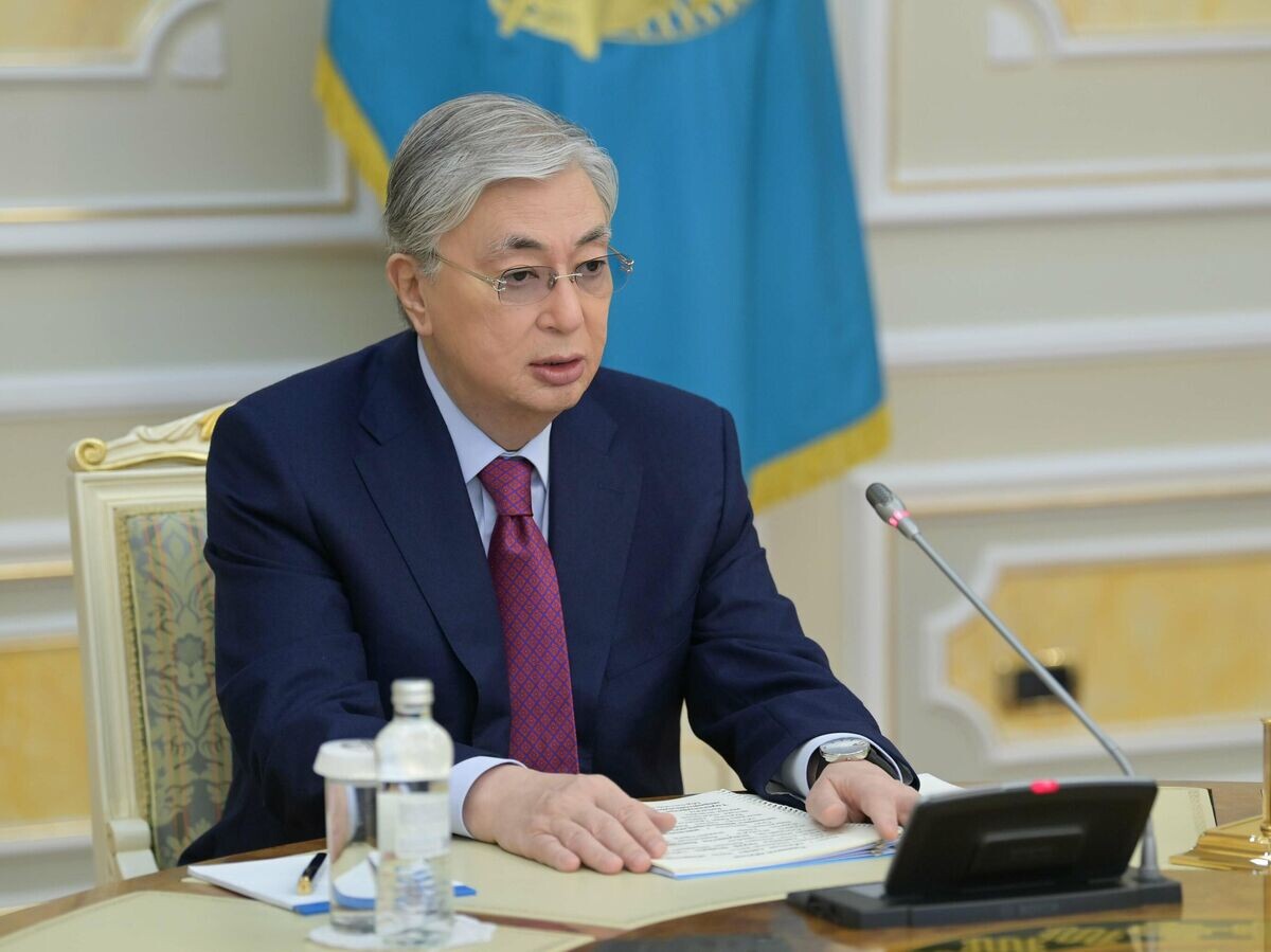    Президент Казахстана Касым-Жомарт Токаев© Фото : пресс-служба президента Республики Казахстан