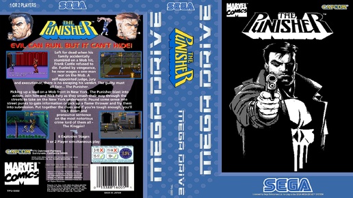 The Punisher ( Каратель ) Sega 1994 год ( NORMAL ) с комментариями