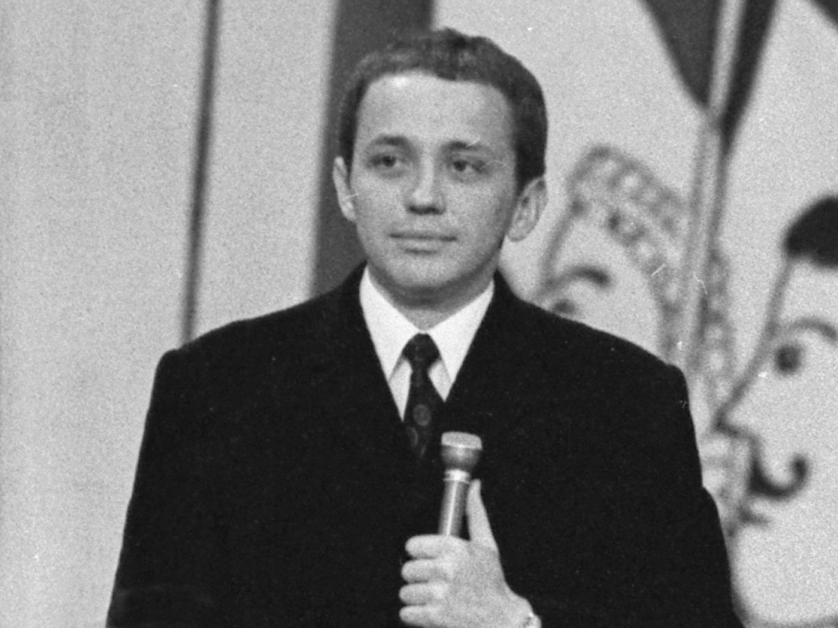 На фото: молодой Александр Масляков. Источник: Архивные фото РБК Life