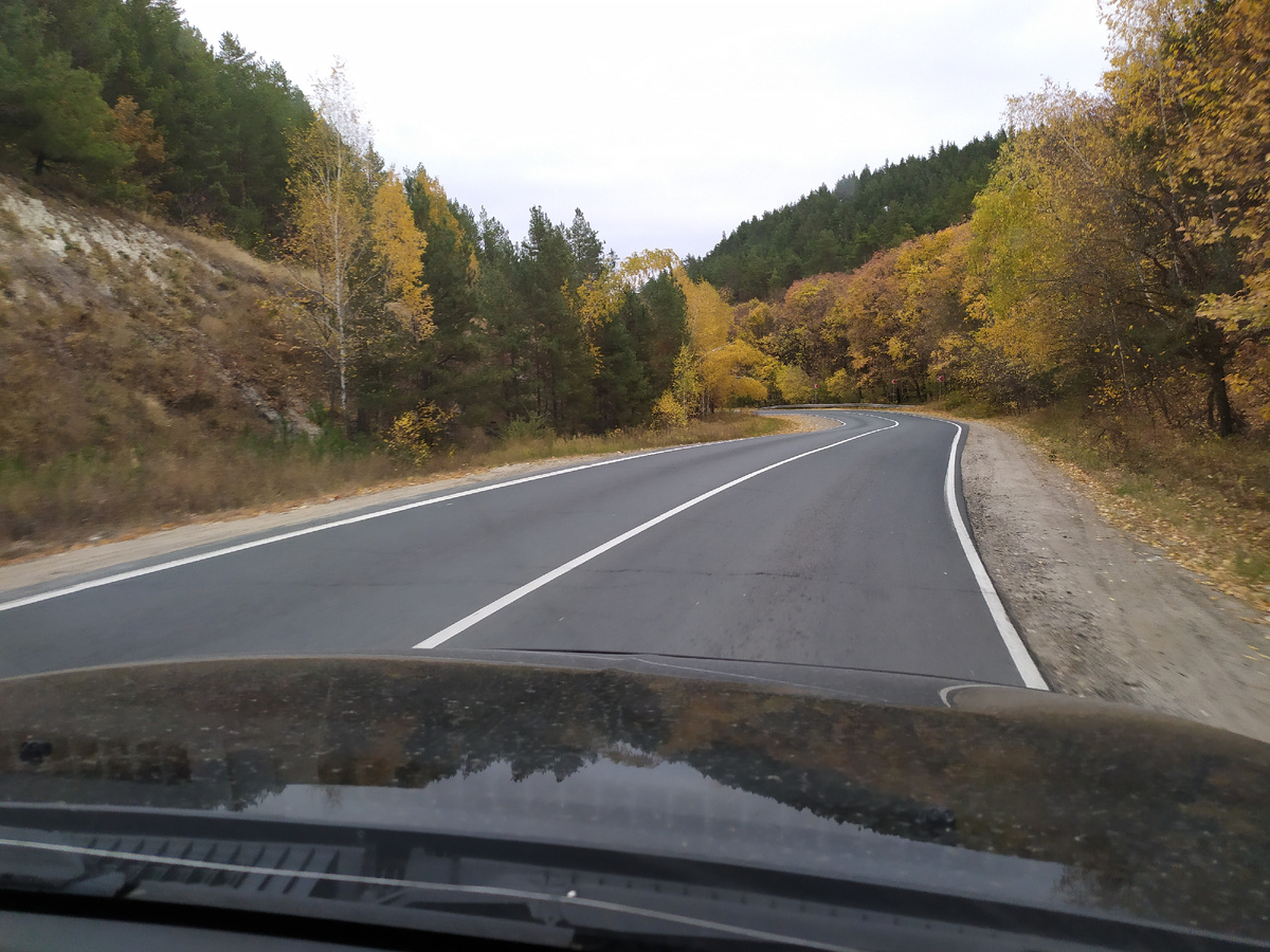 По дороге в Хвалынск